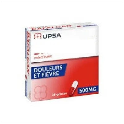 Un antalgique utilisé contre les douleurs et la fièvre. De qui s'agit-il ?