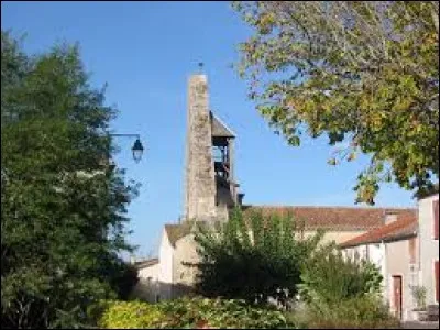 Vous avez sur cette image l'&eacute;glise Sainte-Marie-Madeleine de Moncrabeau. Village de l'ancienne r&eacute;gion Aquitaine, il se situe dans le d&eacute;partement ...