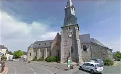 Vous avez sur cette image l'église Saint-Pierre de Châtelais. Ancienne commune Angevine, elle se situe en région...