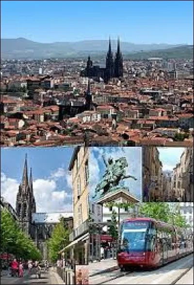 Clermont-Ferrand se trouve dans un département commençant par la lettre "O".