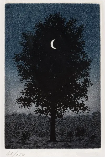 Qui a peint cet arbre avec lune ?