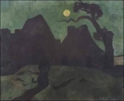 Qui a représenté ce "Personnage au clair de lune" ?