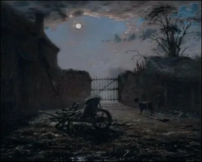 Qui a peint "Basse-cour au clair de lune" ?