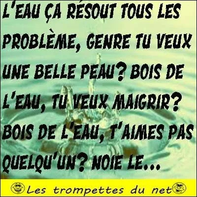 Il ne m'aura pas comme ça !