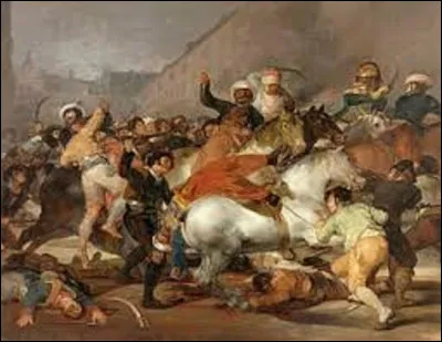 Inspiré d'une scène de bataille en Algérie, ''Bataille de cavaliers arabes autour d'un étendard'' est une huile sur toile datée de 1854. Quel orientaliste est l'auteur de cette peinture ?