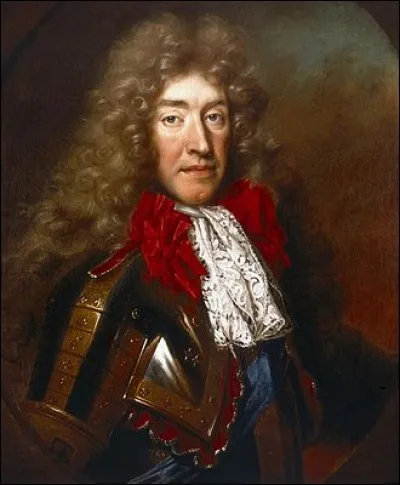 Septembre 1701 : Jacques II fut le dernier roi de la dynastie Stuart. Sa confession catholique poussa les nobles anglais à chercher à le détrôner en faisant appel à l'armée hollandaise de Guillaume III d'----------- -Nassau.