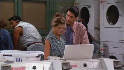 Quand Ross et Rachel vont faire la lessive, le linge de Rachel devient rose à cause...