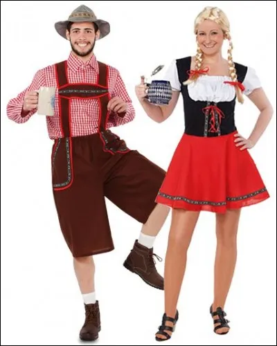 Le costume traditionnel bavarois ("trachten") se compose du "Lederhose" (pour les hommes) et du "Dirndl" pour les femmes. Il se porte de plus en plus mais les Allemands le portent surtout lors de quelle fête ?