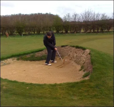Comment s'appelle la zone du parcours que l'on appelle parfois "le sable" ?