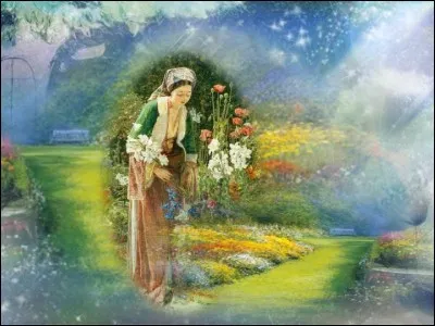 On est arrivés dans les jardins du ciel !