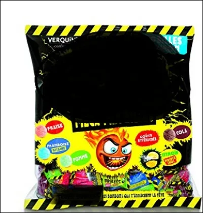 Quel est le nom de ce bonbon qui t'arrache la tête ?