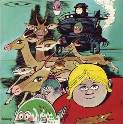 Quelle est la BD de Pichard et Lob dont le hros passe le plus clair de son temps sous l'eau ?