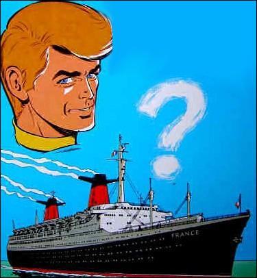 Sur quel grand bateau Ric Hochet a-t-il rsolu une nigme ?