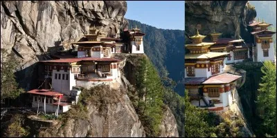 Avez-vous le vertige ? Avez-vous des problèmes pulmonaires ? Si oui, ce n'est pas judicieux de s'y rendre ! Sachez que le Guru Rimpoche, venu à dos de tigresse volante (suivant la légende), aurait médité pendant 3 ans, 3 mois, 3 jours et 3 heures pour convertir la région au Bouddhisme !
Où sommes-nous ?