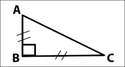 Ce triangle est un triangle :