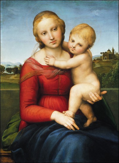 Quel artiste italien de la Renaissance a peint le tableau "La petite madone Cowper" ?
