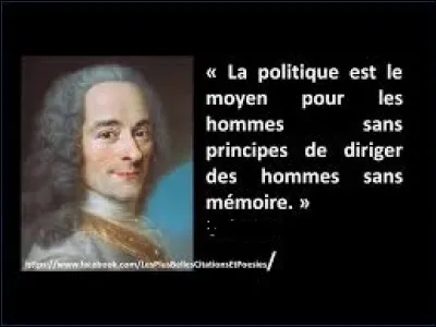 De qui est la citation figurant sur cette illustration ?