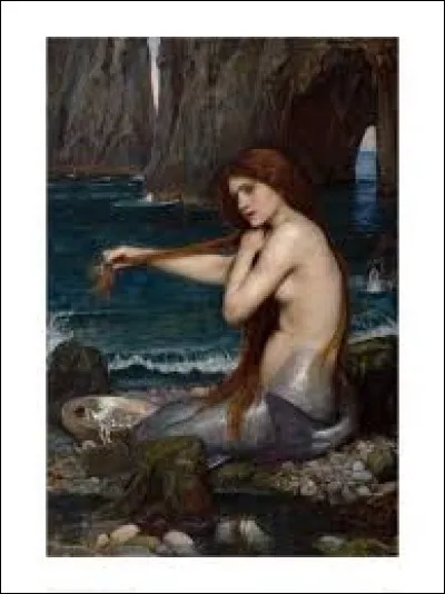 Qui a peint ce tableau intitulé "La Sirène" ?