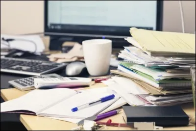 Dans quel état est ton bureau en général ?