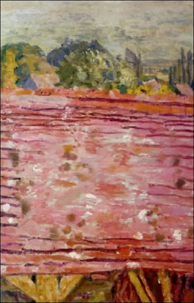 Qui a représenté ce "Toit rouge" ?