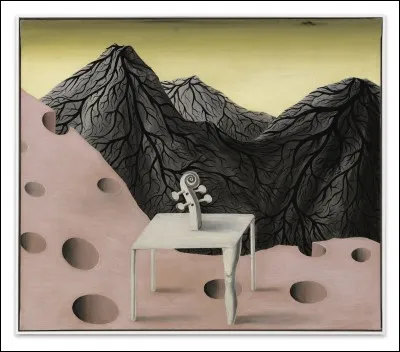 Qui a peint la toile intitulée "Le Toit du monde" ?