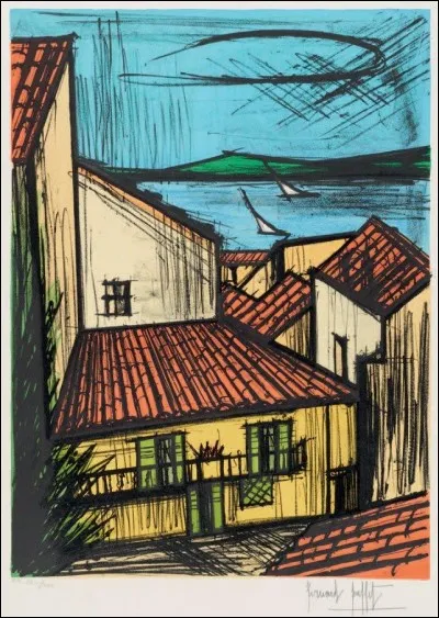 Qui est le peintre des "Toits de Saint-Tropez" ?