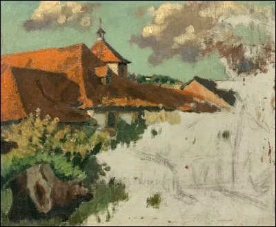 Qui a peint "Les Toits au grand Lemps" ?