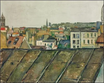 Qui a peint "Les Toits de Paris" ?