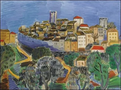 Qui est l'artiste ayant représenté "Vence" ?