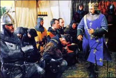 Quel roi, incarné par Didier Pain, apparaît dans "les Visiteurs" ?