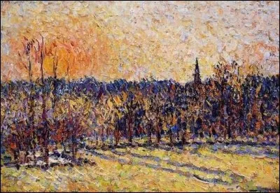Décédé le 13 novembre 1903, qui est ce grand peintre dont vous pouvez admirer une toile célèbre ?