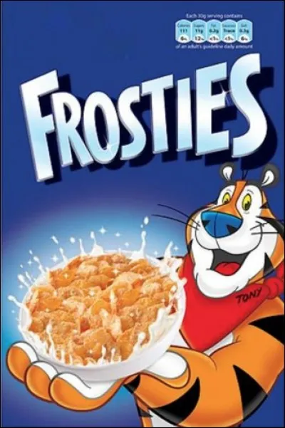 Quelle marque de céréales utilise le tigre Tony dans ses publicités ?