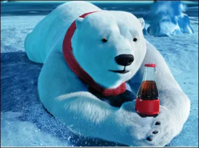 Quelle marque de soda utilise périodiquement un ours polaire dans ses campagnes publicitaires mondiales ?