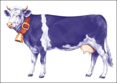 Quelle marque de chocolat utilise une vache mauve dans ses publicités ?