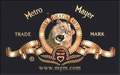 Quel est le nom de cette entreprise de production et de distribution de films qui utilise un lion pour sa publicité ?