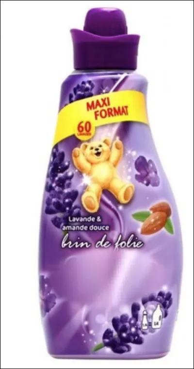 Quelle marque d'adoucissant pour linge utilise un ourson dans ses publicités ?
