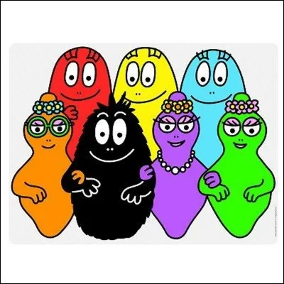 De quelle couleur est Barbapapa ?