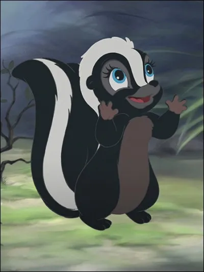 Mignonne dans le film "Bambi", mais qu'en est-il du verbe ?