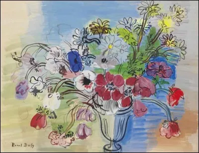 De 1912 à 1925, quel métier exerça Raoul Dufy ?