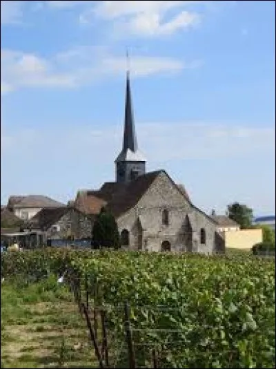 Vous avez sur cette image l'église Saint-Médard de Fèrebrianges. Village du Grand-Est, dans l'arrondissement d'Épernay, il se situe dans le département ...