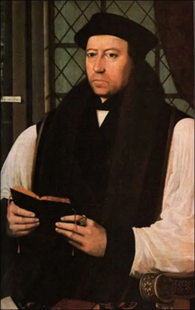 Cet ecclésiastique, archevêque de Canterbury de 1533 à 1555, a été un des principaux artisans de la Réforme anglaise ; il est ensuite victime des persécutions menées à l'encontre des réformateurs protestants : il s'agit de ...