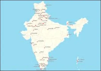 Lequel de ces bassins maritime ne borde pas les c&ocirc;tes indiennes ?