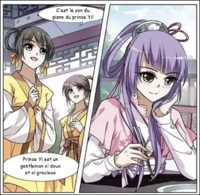 Comment a r&eacute;agi Bei Yue quand elle a entendu les autres complimenter Feng Liang Yi ?