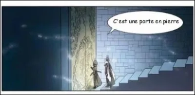 Qu'est-ce qui se trouvait derri&egrave;re la porte que Bei Yue a ouverte dans le chap 32 ?