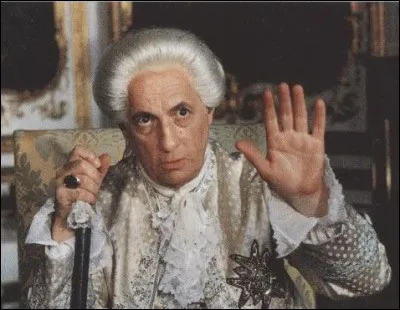 Reconnaissez-vous ce Louis XV, dans "Beaumarchais", film 
d'Edouard Molinaro (1996) ?