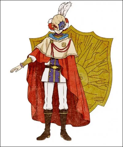 Voici le capitaine de l'Aube d'Or, une autre compagnie de Clover. Comment se nomme-t-il ?