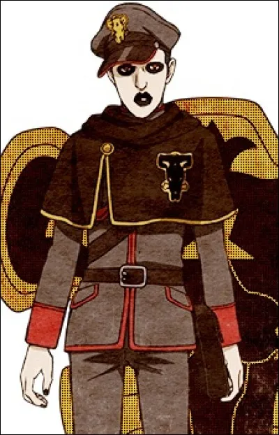 Continuons avec un autre membre du Taureau Noir, il est très discret et marmonne beaucoup. Qui est-ce ?