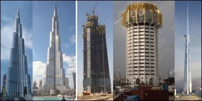 Depuis 2010, on voit bien que le prix du p&eacute;trole permet de battre le record du b&acirc;timent le plus haut ! H&eacute;las pour ce b&acirc;timent, vers 2021 - 2022 (&agrave; priori), le prix du p&eacute;trole va aussi permettre de battre ce record !Quels sont ces deux b&acirc;timents (en premier, l'actuel d&eacute;tenteur, en deuxi&egrave;me, le futur d&eacute;tenteur) ?