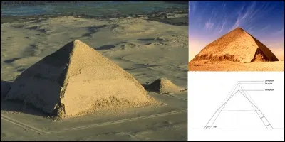 Il a fallu plusieurs mill&eacute;naires pour atteindre la hauteur de 62 m&egrave;tres (pyramide de Djeser) mais il ne fallu que &laquo; peu de temps &raquo; pour d&eacute;passer les 100 m&egrave;tres ! Apparemment, cette pyramide aurait atteint 107 m&egrave;tres &agrave; l'origine.Quelle est cette pyramide ?
