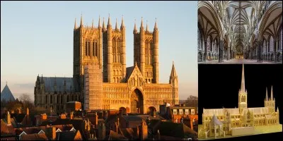 Pendant la p&eacute;riode de l'Antiquit&eacute; et une bonne partie du moyen-&acirc;ge, la pyramide de Kh&eacute;ops a d&eacute;tenu le record de hauteur avec 147 m&egrave;tres. Le record sera am&eacute;lior&eacute; en 1311 avec la construction d'une cath&eacute;drale.Quelle est cette cath&eacute;drale ?Quelle est sa hauteur ?